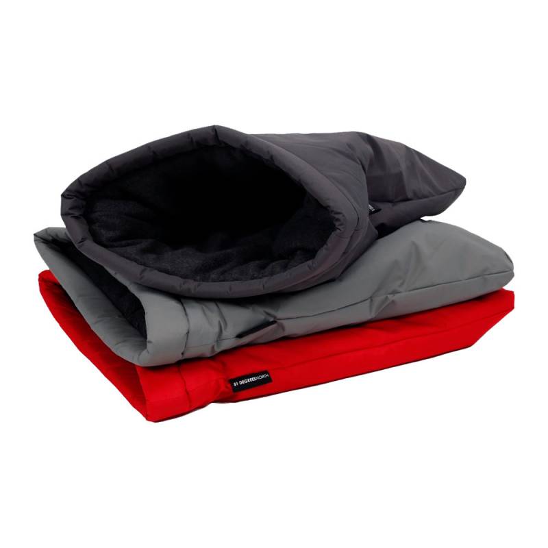 51 Degrees North Storm Sleeping Bag - Fire Red von 51 Degrees North