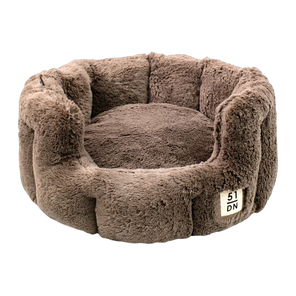 51 Degrees North Supersoft Hundebett Rund - Dunkelbraun - M 51 Degrees North Supersoft Hundebett Rund - Dunkelbraun - M von 51 Degrees North