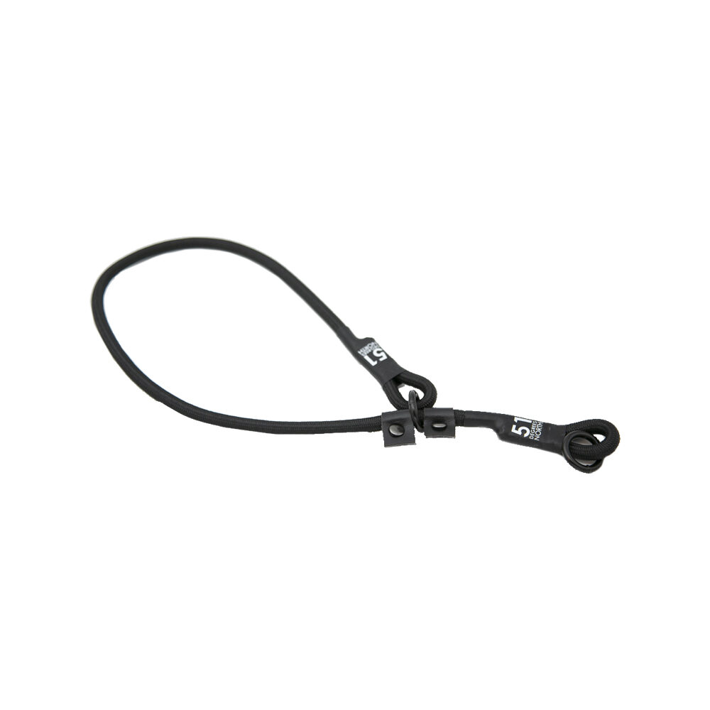 51 Degrees North - Wanderful - Collar - Rope - Black - 30-35 cm x 8 mm von 51 Degrees North