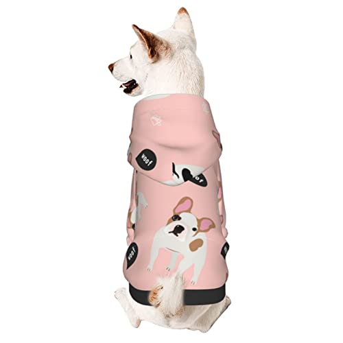 Hund Hoodie, Hund Netter Welpe Haustier Kleidung Warme Hoodie Atmungsaktiver Haustierkleidung Für Hunde Für Welpen Mittelgroße Hunde Katze XXL von 550