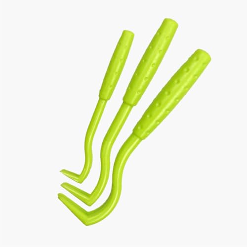 5Ridge Set mit 3 Tick-Entfernern: Wählen Sie die am besten geeignete Hakengröße entsprechend der Größe des Ticks. Dieses Set enthält klein, mittel und große Tick Hooks (blau) von 5RIDGE