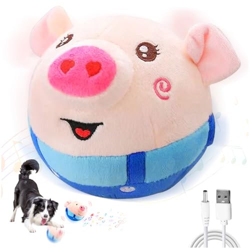 71Nmly Hundespielzeug Ball Active Moving Pet Plush Toy Plüschspielzeug,Schwein-Plüschspielzeug,Sprechen interaktives hundespielzeug Interaktives Spielzeug für Hunde bissfestes Haustierspielzeug 71Nmly Hundespielzeug Ball Active Moving Pet Plush Toy Plüschspielzeug,Schwein-Plüschspielzeug,Sprechen interaktives hundespielzeug Interaktives Spielzeug für Hunde bissfestes Haustierspielzeug von 71Nmly