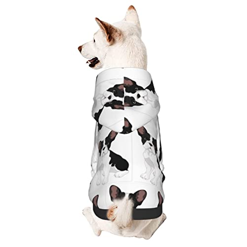 Hund Hoodie Lustige Französische Bulldogge Kapuzen Hunde Sweatshirt Warme Hundebekleidung Sport Hund Kleidung Kapuzenpullis, Für Katze, Kleiner Hund, XXL Hund Hoodie Lustige Französische Bulldogge Kapuzen Hunde Sweatshirt Warme Hundebekleidung Sport Hund Kleidung Kapuzenpullis, Für Katze, Kleiner Hund, XXL von 803