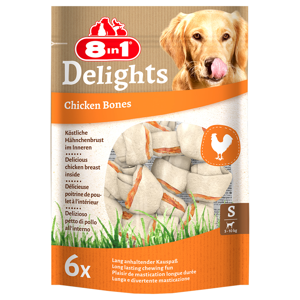 3 + 1 gratis! 4 x 8in1 Delights Kausnacks - 4 x 75 g Kausticks Rind 3 + 1 gratis! 4 x 8in1 Delights Kausnacks - 4 x 75 g Kausticks Rind von 8in1