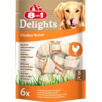 8in1 Delights Kauknochen Hähnchenfleisch im Beutel S 6 Stück 8in1 Delights Kauknochen Hähnchenfleisch im Beutel S 6 Stück von 8in1