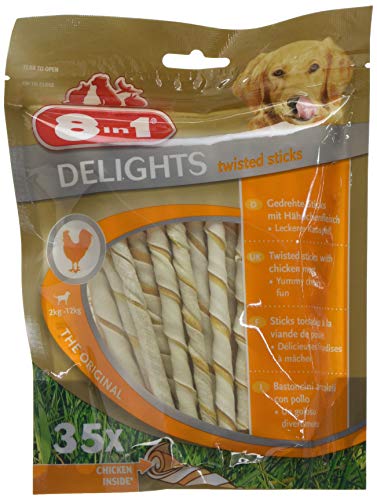 8in1 Delights Twisted Sticks, 35 Stück, 5 Stück von 8in1