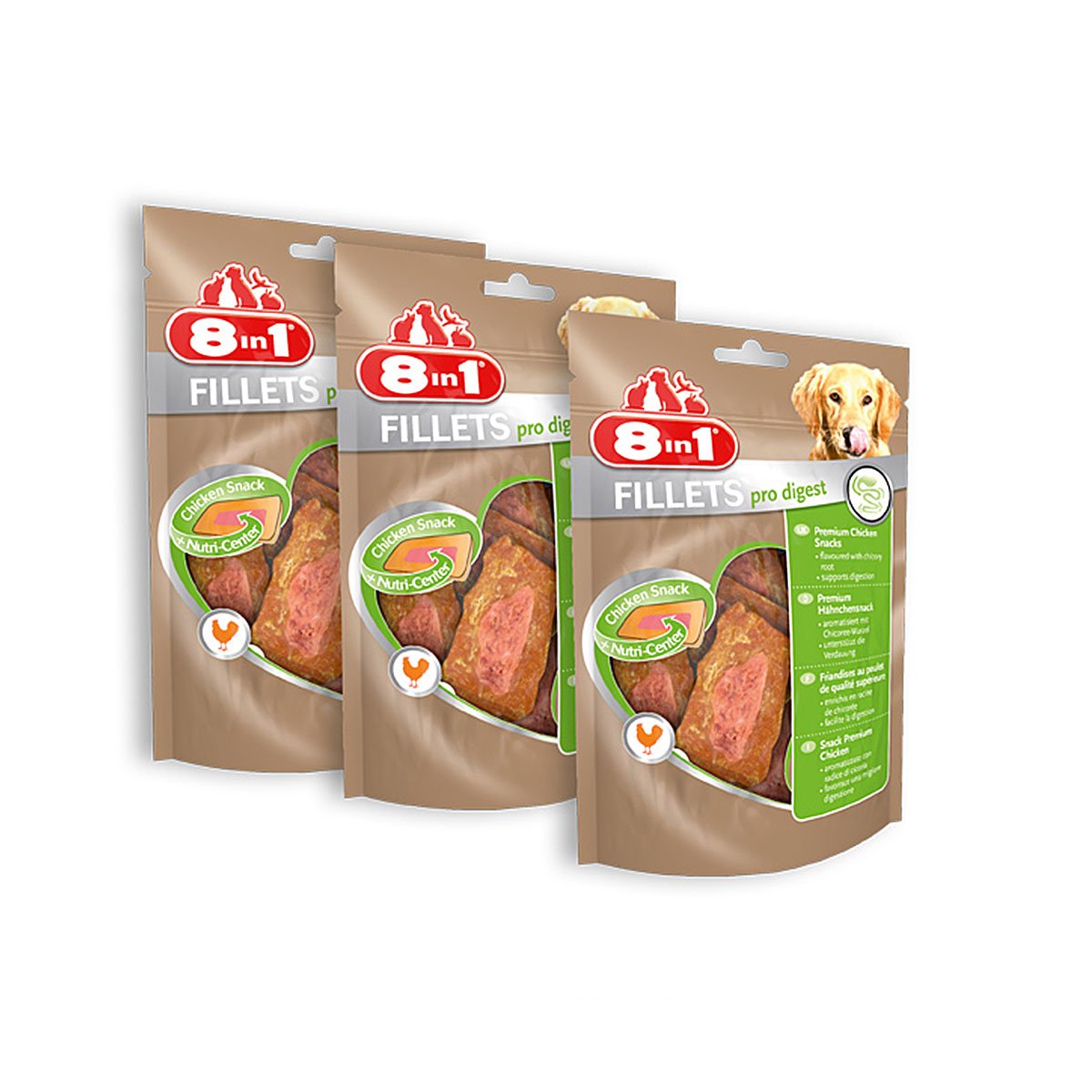 8in1 Fillets pro digest 3xGröße S von 8in1