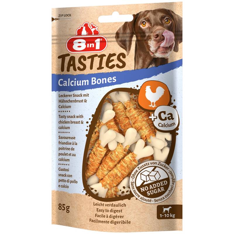8in1 Tasties Huhn Calcium Bones - 85 g von 8in1