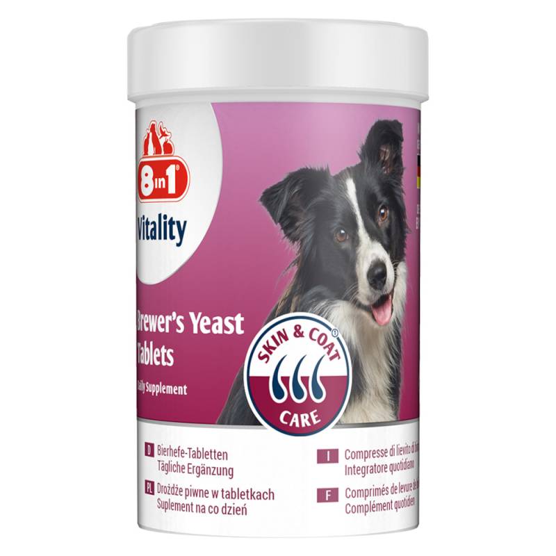 8in1 Vitality Bierhefe-Tabletten - 260 Tabletten von 8in1