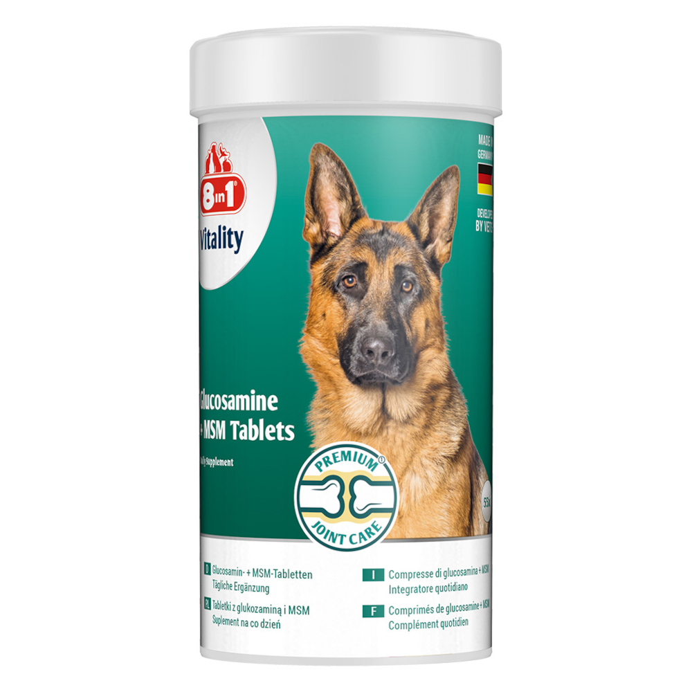 8in1 Vitality Glucosamin + MSM-Tabletten - 55 Tabletten 8in1 Vitality Glucosamin + MSM-Tabletten - 55 Tabletten von 8in1