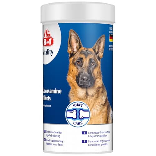 8in1 - Vitality - Glucosamin für ausgewachsene und ältere Hunde von 8in1