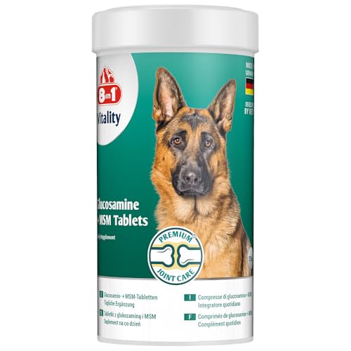 8in1 Vitality - Glucosamintabletten mit MSM für ausgewachsene und ältere Hunde 8in1 Vitality - Glucosamintabletten mit MSM für ausgewachsene und ältere Hunde von 8in1