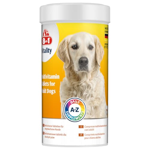 8in1 Vitality - Multivitamintabletten für ausgewachsene Hunde 8in1 Vitality - Multivitamintabletten für ausgewachsene Hunde von 8in1