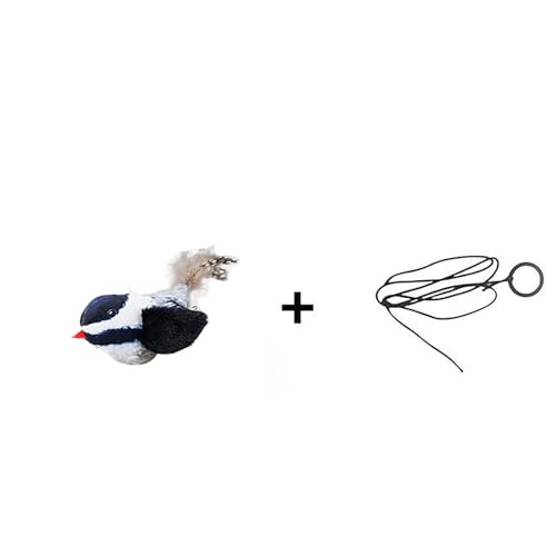 Katzenspielzeug Katzenspielzeug Vogel Fliegt Mit Sound , Interaktives Katzenspielzeug Vogel , Katzenspielzeug Selbstbeschäftigung Vogel, Fliegender Vogel Spielzeug für Katzen, Flying Bird Cat Toy (E) Katzenspielzeug Katzenspielzeug Vogel Fliegt Mit Sound , Interaktives Katzenspielzeug Vogel , Katzenspielzeug Selbstbeschäftigung Vogel, Fliegender Vogel Spielzeug für Katzen, Flying Bird Cat Toy (E) von 95sCloud-1