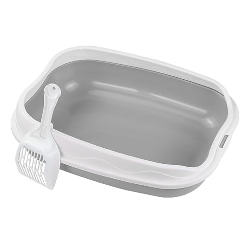Katzentoilette Katzenklo, Kaninchen Toilette, erhöhter großer Reise-Katzen-Sandkasten, Tablett Hasentoilette, Meerschweinchentoilette,Kätzchen-Töpfchen-Toilette, Haustiertoilette für kleine von 95sCloud-1