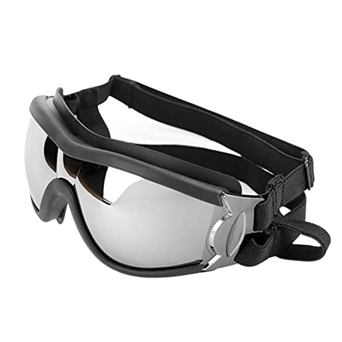 5 Stück Hunde-Sonnenbrillen, verstellbare schwarze Haustier-Sonnenbrille – stilvolle Hundebrille, Anti-UV-Haustier-Sonnenbrille, wasserdicht, winddicht, Welpenaugenschutz für kleine, mittelgroße und von A/A