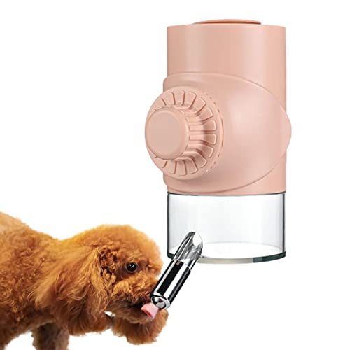 Automatischer Wasserspender für Hunde, leicht zu reinigen, tropffrei, auslaufsicher, auslaufsichere Haustier-Wasserflasche für Käfig und Zwinger A/a von A/A