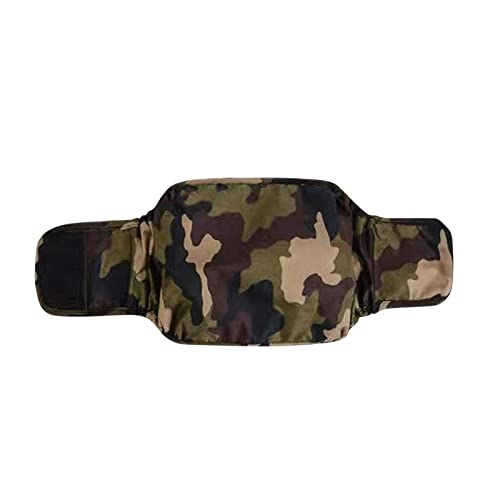 Camouflage Bauchband für männliche Hunde - Wiederverwendbare Baumwolle männliche Hund Physiologischer Gürtel - Hoch absorbierende Hundemarkierung männliche Hund Wraps für Hunde von A/A