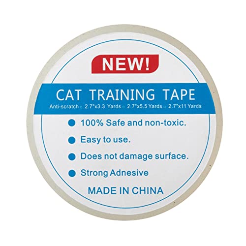 Kratzband für Katzen – Anti-Kratzband für Katzen, transparent, transparent, kratzfest, 3 Größen, Möbelschutz für Couch, Teppich, Türen A/a von A/A