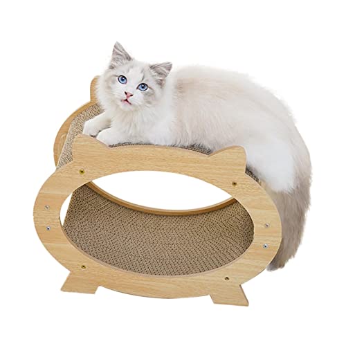 A/R 5 Stück Katzen-Kratzer Lounge | Katzenhaus & Stuhl | Indoor Kratzbaum mit 2 Nagelfeilen Kratzbrett für Katzen, Kätzchen, Katzenliebhaber Geschenke von A/R