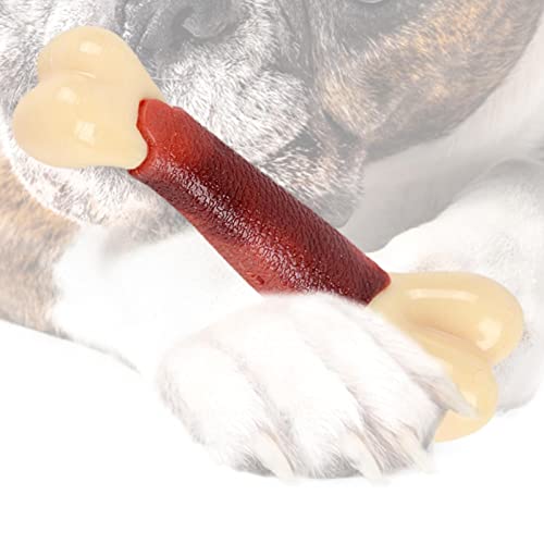A/R Kauspielzeug für Hunde,Hundezähne reinigen Spielzeugknochen | Fun Puppy Interaktives Spielzeug, Nylon-Hundebissknochen-Spielzeug, süßes Kauspielzeug für Hundetraining, Zahnpflege von A/R