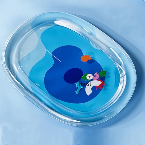 Wasserbett für Haustiere, sensorische Spielmatte für Katzen, verdicktes Katzen- und Hundespielzeug, gelangweilt, selbstspielende Matte, interaktive Haustier-Wassersensorikmatte, Kühlmatte, für drinnen von A ANTCAM