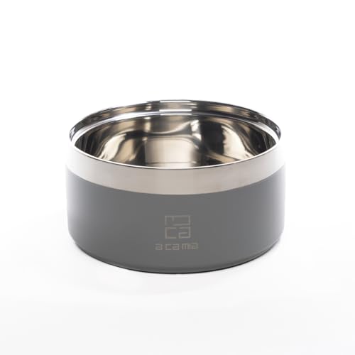A CA MIA Hunde- und Katzennapf „Patera Line“ aus hypoallergenem Edelstahl mit doppelschichtiger Kammer für Trocken-, Nass- und Wasserfutter. Durchmesser 14 cm, rutschfest, in fünf Farben erhältlich. A CA MIA Hunde- und Katzennapf „Patera Line“ aus hypoallergenem Edelstahl mit doppelschichtiger Kammer für Trocken-, Nass- und Wasserfutter. Durchmesser 14 cm, rutschfest, in fünf Farben erhältlich. von A CA MIA