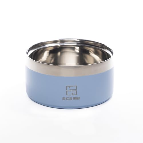 A CA MIA Hunde- und Katzennapf „Patera Line“ aus hypoallergenem Edelstahl mit doppelschichtiger Kammer für Trocken-, Nass- und Wasserfutter. Durchmesser 14 cm, rutschfest, in fünf Farben erhältlich. A CA MIA Hunde- und Katzennapf „Patera Line“ aus hypoallergenem Edelstahl mit doppelschichtiger Kammer für Trocken-, Nass- und Wasserfutter. Durchmesser 14 cm, rutschfest, in fünf Farben erhältlich. von A CA MIA