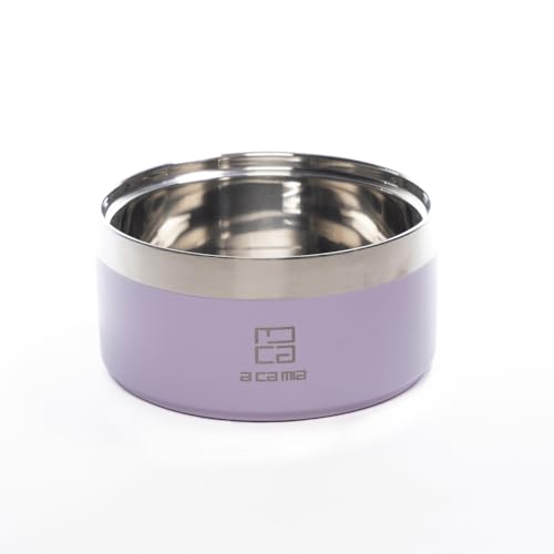 A CA MIA Hunde- und Katzennapf „Patera Line“ aus hypoallergenem Edelstahl mit doppelschichtiger Kammer für Trocken-, Nass- und Wasserfutter. Durchmesser 14 cm, rutschfest, in fünf Farben erhältlich. A CA MIA Hunde- und Katzennapf „Patera Line“ aus hypoallergenem Edelstahl mit doppelschichtiger Kammer für Trocken-, Nass- und Wasserfutter. Durchmesser 14 cm, rutschfest, in fünf Farben erhältlich. von A CA MIA