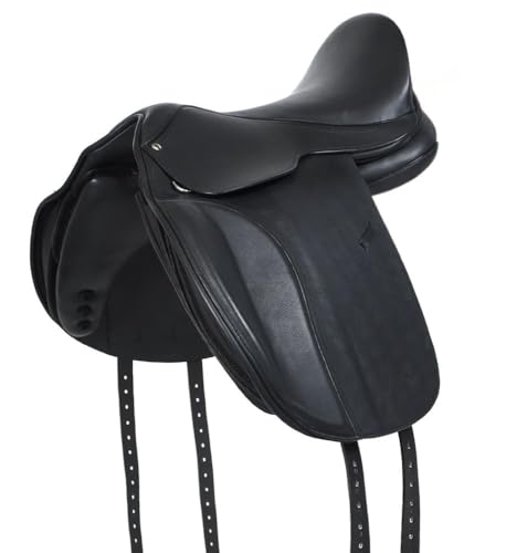 A&M Reitsport Baumloser VSD Sattel 1148 aus Leder, mit Klettkissen wechselbares Kopfeisen, Größe:16.5 Zoll A&M Reitsport Baumloser VSD Sattel 1148 aus Leder, mit Klettkissen wechselbares Kopfeisen, Größe:16.5 Zoll von A&M Reitsport