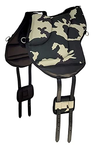 A&M Reitsport Reitpad, Bareback Pad, baumloser Sattel 1104, Camouflage, Neu, Farbe:Grün von A&M Reitsport
