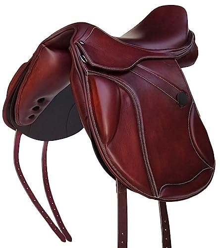 A&M Reitsport VS Sattel Valencia braun aus Softleder und wechselbarem Kopfeisen, Größe:18.5 Zoll A&M Reitsport VS Sattel Valencia braun aus Softleder und wechselbarem Kopfeisen, Größe:18.5 Zoll von A&M Reitsport