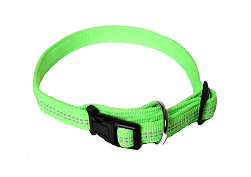 A. Hoffmann GmbH Hundehalsband, Super Soft, neongrün, 30-50cm, 20mm, mit Zugentlastung, reflektierend A. Hoffmann GmbH Hundehalsband, Super Soft, neongrün, 30-50cm, 20mm, mit Zugentlastung, reflektierend von A. Hoffmann GmbH