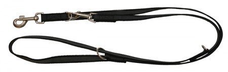 A. Hoffmann GmbH Soft Nylonleine, Anti-Slip Leine gummiert, Schwarz, 4-Fach verstellbar 140-290cm, 20mm A. Hoffmann GmbH Soft Nylonleine, Anti-Slip Leine gummiert, Schwarz, 4-Fach verstellbar 140-290cm, 20mm von A. Hoffmann GmbH