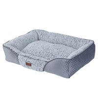 Quapas! Selbstwärmendes Hundebett [70 x 60 x 19 cm - Grau] von A.K. for Pets B.V.