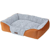 Quapas! Selbstwärmendes Hundebett [70 x 60 x 19 cm - Zimt] von A.K. for Pets B.V.