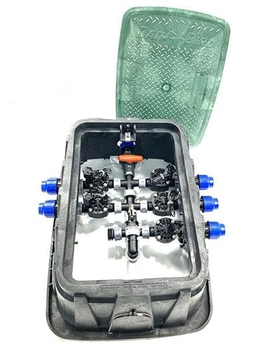 A.N. - Regenengel easystart Basic Ventilbox Rohranschlüsse in 25 mm 3/4" Verteilerbox Verteilerkonstruktion (5 Zonen) von A.N. - Regenengel