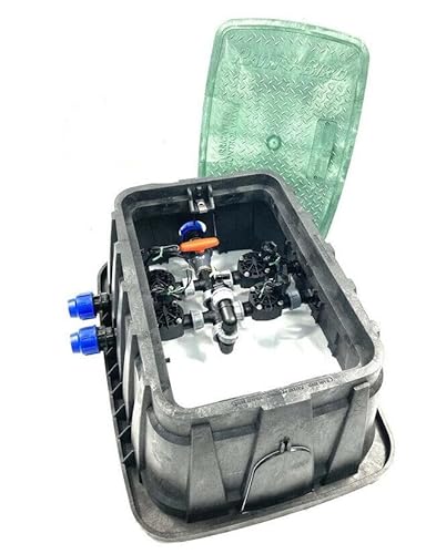 A.N. - Regenengel easystart Basic Ventilbox Rohranschlüsse in 32 mm 1" Verteilerbox Verteilerkonstruktion (4 Zonen) von A.N. - Regenengel
