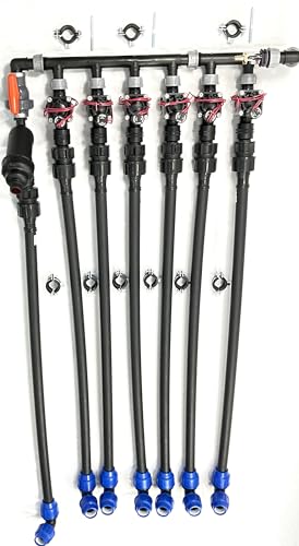 A.N. - Regenengel easystart Verteiler Set Premium Hunter Rohranschlüsse 25 mm 3/4" Wandverteiler Verteilerkonstruktion (6 Zonen) von A.N. - Regenengel