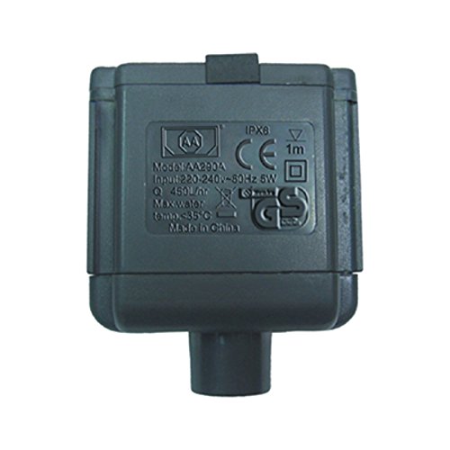 450L/h Pumpe 5W für AA-Aquarien u. UVC-Wasserklärer 10W von AQUARIUM-PLÜDERHAUSEN