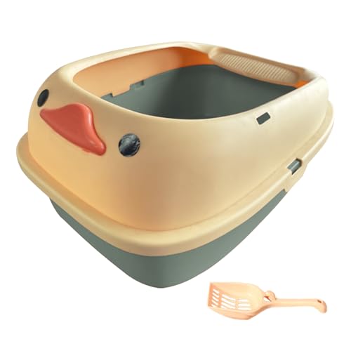 Automatische Katzentoilette, große und offene Katzentoilette, geruchshemmende Katzentoilette mit Löffel, automatische Steuerung der Katzentoilette, 1 Paar Automatische Katzentoilette, große und offene Katzentoilette, geruchshemmende Katzentoilette mit Löffel, automatische Steuerung der Katzentoilette, 1 Paar von AAKOMA