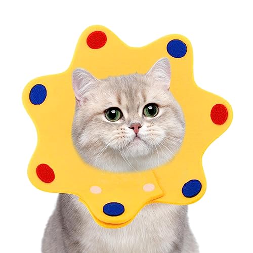 Pet Collar Cone - Pet Protection Collar Cone | Adjustable Elizabethan Neck Cone & Donut Collars for Recovery, Portable Dog Cone for Small Medium Dog Aakoma Pet Collar Cone - Pet Protection Collar Cone | Adjustable Elizabethan Neck Cone & Donut Collars for Recovery, Portable Dog Cone for Small Medium Dog Aakoma von AAKOMA