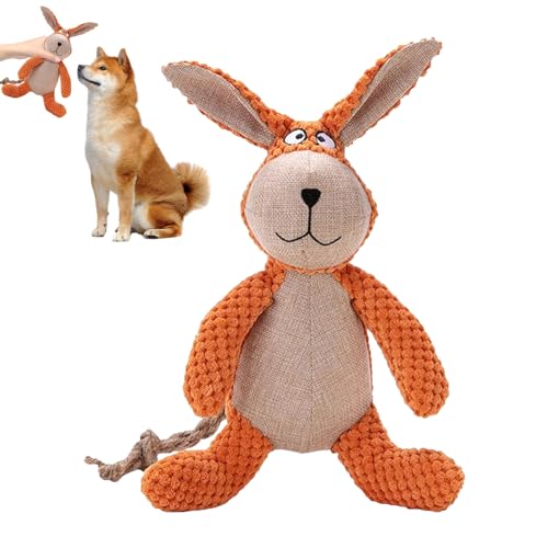 AALLYN Kaninchen-Hundespielzeug, Robustes, quietschendes Hundespielzeug,Süßes Kauspielzeug für Hunde | Zahnreinigungsspielzeug für Hunde, wiederverwendbares Hundespielzeug für kleine, mittlere und AALLYN Kaninchen-Hundespielzeug, Robustes, quietschendes Hundespielzeug,Süßes Kauspielzeug für Hunde | Zahnreinigungsspielzeug für Hunde, wiederverwendbares Hundespielzeug für kleine, mittlere und von AALLYN