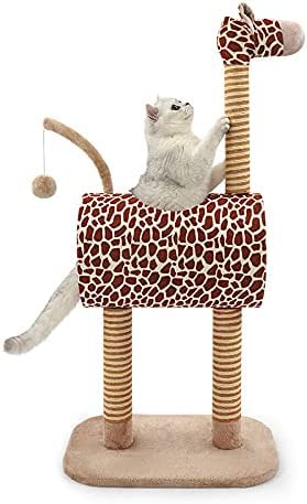 Katzenbaum Einhorn und Giraffe Katze Klettergerüst Tierform Katzenkratzbaum Kätzchen Möbel Plattform Katzenklettergerüst Katzenhaus Kätzchen-Möbel von AAPIE