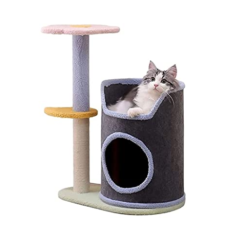 Katzenbaum Haus Katzen Klettergerüst Kratzbaum Niedliche Katzen Kratzbaum Kletterbaum Haustier Aktivität Möbel Spielhaus für Kätzchen Kätzchen Kätzchen Möbel von AAPIE