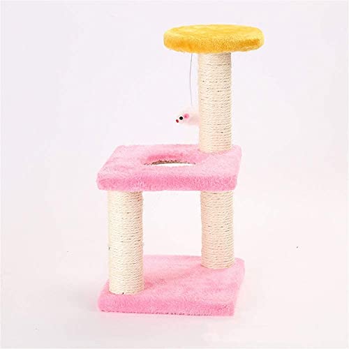 Katzenbaum Katzen-Klettergerüst, dreistufiges Katzenhaus, Katzenkratzbaum, Klettergerüst für Haustiere, Katzenturm, Möbel, Kätzchen, Spielhaus Kätzchen-Möbel von AAPIE