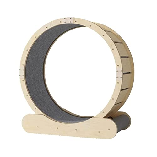 Katzenrad Katzenlaufrad Rundes Katzenlaufband Katzenklettergerüst mit Laufbahn mit Teppichboden für die Gewichtsabnahme und die tägliche Bewegung von Haustieren Katzenrad Katzenlaufrad Rundes Katzenlaufband Katzenklettergerüst mit Laufbahn mit Teppichboden für die Gewichtsabnahme und die tägliche Bewegung von Haustieren von AAPIE