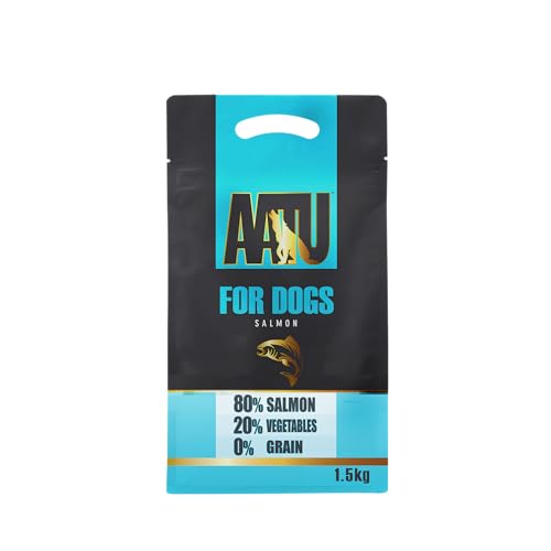 AATU 80/20 Hundefutter - Trocken Getreidefrei - Verschiedene Größen und Geschmacksrichtungen, Hoher Fleischanteil und ohne künstliche Geschmacksverstärker von AATU
