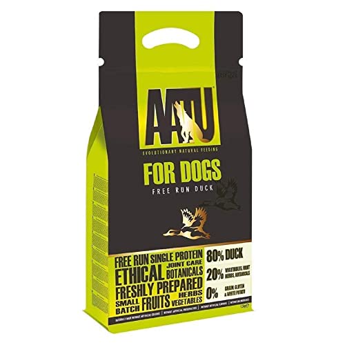 AATU 80/20 Hundefutter - Trocken Getreidefrei - Verschiedene Größen und Geschmacksrichtungen, Hoher Fleischanteil und ohne künstliche Geschmacksverstärker von AATU