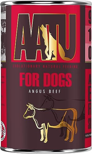 AATU Hundefutter Nass Angus Rind, 1er Pack (1 x 400 kilograms) von AATU